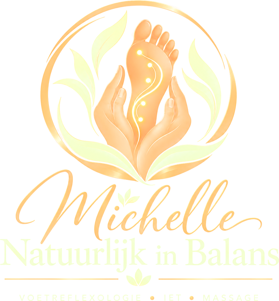 Logo Michelle Natuurlijk in Balans: voetreflexologie, I.E.T en massage